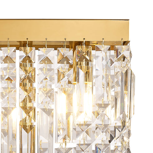 Zula Rectangular 2 Light Table Lamp